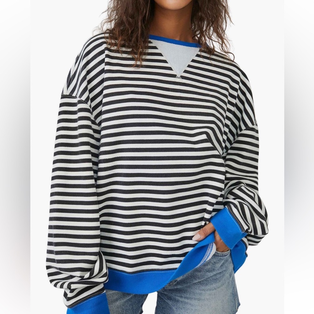 Free People Oversized Sweatshirt